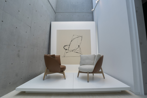 美品 Flexform フレックスフォルム GUSCIOALTO ② 150万 ショールームガイド | フレックスフォルム | インテリアヴィレッジ 美